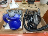 (2) handheld vacuums: Shark , Fuller
