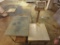 Rice Lake, digital scale on stand, model # IQ3552A, 115 volts, with small table