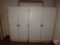 (6) Storage cabinets, (2) bookshelves