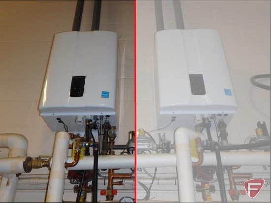 Navien tankless water heaters, model # NHB 110, natural gas, 110,00 PTU/H
