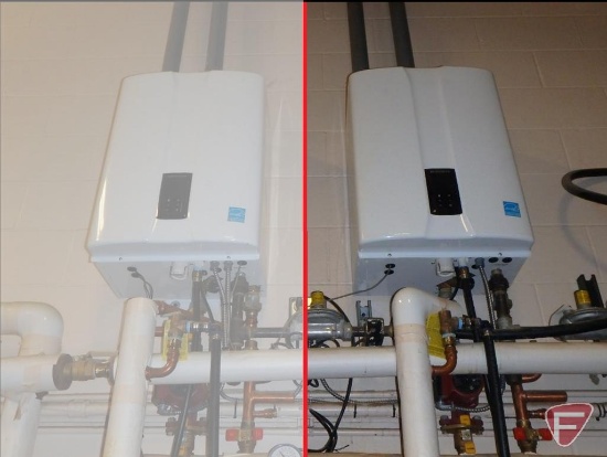 Navien tankless water heaters, model # NHB 110, natural gas, 110,00 PTU/H