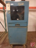 2 Door rolling cabinet with drawer
