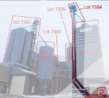 115 ft Schlager 5000 bushel per hour leg with receiving drag. SEE REQUIRED RIGGING INFORMATION BELOW