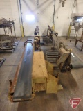 (4) electric Belted bag distribution conveyors