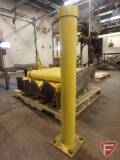 (23) Protective Bollards steel posts, 36
