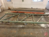 Assorted pallet racking, 2 uprights 42