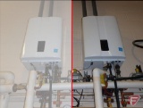 Navien tankless water heaters, model # NHB 110, natural gas, 110,00 PTU/H