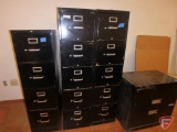 (4) Filing cabinets