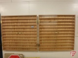 (4) Display cabinets
