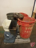 Garbage cans and lids