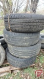 (4) Tires, P235/55R19