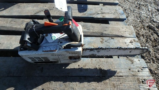 2018 Stihl MS201TC-M-12 chainsaw, broken handle/for parts, sn 184888360