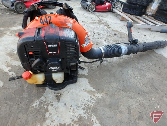 Echo PB-770T gas backpack blower, sn P450014050333