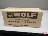 9mm Luger ammo (1000) rounds