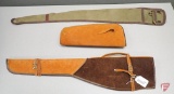 Scabbard style gun case, gun sleeve