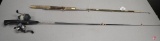 Fishing rod with reel, fishing rod, reel
