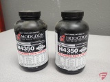 Hodgdon H4350 smokeless powder, (2) lb