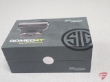 SIG Romeo4T 1x20 red dot sight, seller states: new in package