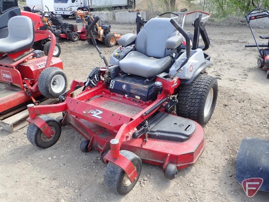 Exmark Lazer Z 60" zero turn rotary mower, sn 312613801, folding ROPS, 1,617 hrs.