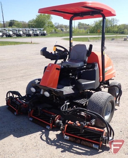 2015 Jacobsen LF570 5-gang reel mower with canopy, 7" reels, 1,350 hrs.