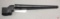 No. 4 MKII Enfield spike bayonet with scabbard