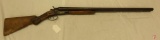 J. Sterling 10 gauge double barrel shotgun