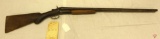 T. Barker 12 gauge double barrel shotgun