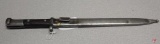Mauser style bayonet with scabbard