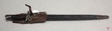 Enfield 1913 bayonet with scabbard
