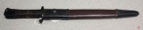 Indian No. 1 MK II bayonet with scabbard