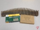308 WIN ammo, (20) rounds, approx. (50) linked blanks