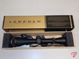 Leupold VX-2 4-12x40mm rifle scope with LR duplex reticle