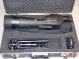 Leupold 15-60x spotting scope with tripod & case