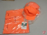 Blaze orange hats, jacket