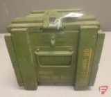 Wood ammo box