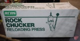 RCBS rock chucker single stage reloading press, appears new in box