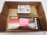 45 Colt ammo, (65) rounds