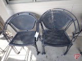 Outdoor patio chairs (6)
