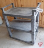 Plastic shelf