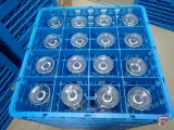 Oliver 273275 glass water goblet (16) with rack