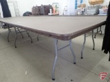 Rhino resin folding table, 96