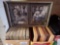 QTY OF PICTURE FRAMES, SOME WITH WESTERN THEME PICTURES; CONTENTS