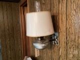 MODEL C ALADDIN LAMP ON WALL WITH BRACKET. BRING YOUR