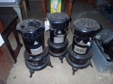 (3) PERFECTION VINTAGE HEATERS