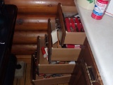 (4) DRAWERS, SILVERWARE, UTESILS, SOME NEW