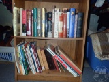 (2) BOTTOM SHELVES OF BOOKS