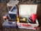 Small animal kennel, cooler, hardware, LED lantern, magnetic heater, electrical wiring, hand tools