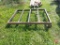 Steel frame with (6) casters, 74