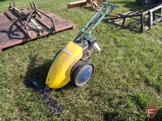 Jari 32" walk behind sickle mower, Briggs & Stratton 127cc gas engine
