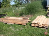 Contents of (2) pallets; lumber, 48